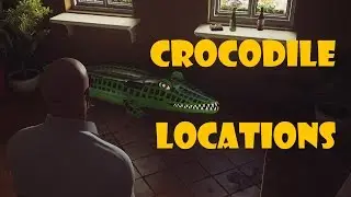 HITMAN - Sapienza - All inflatable crocodile locations (Investigator challenge)