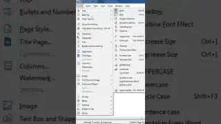 Select किए गए word को Upper Case कैसे Convert करते हैं 🤔 #shortfeed #shortvideo #libreoffice