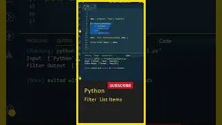 Python for Beginners, Python Lists Filter, Python Interview Questions, Python Telugu Python Tutorial