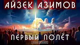 АЙЗЕК АЗИМОВ - ПЕРВЫЙ ПОЛЁТ | Аудиокнига (Рассказ) | Фантастика