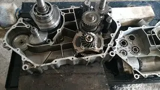 Хруст в коробке передач Stels 500 gt, часть 3