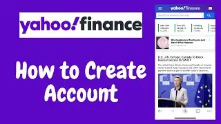 How to Sign Up For Yahoo Finance | Create Yahoo Finance Account