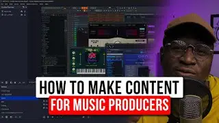 HOW TO CREATE AND RECORD CONTENT AS A MUSIC PRODUCER | OBS TUTORIAL FREE (2024)