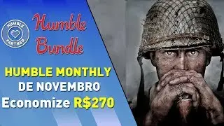 Humble Monthly Novembro - COD WW2, CRASH BANDICOOT E SPYRO TRILOGY POR 50 REAIS