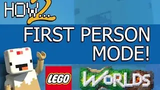 LEGO Worlds Guide: First Person Perspective Mode!