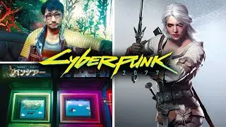 CYBERPUNK 2077 - Best Easter Eggs, Secrets & References Part 1