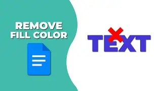 How to remove fill color from text in Google docs