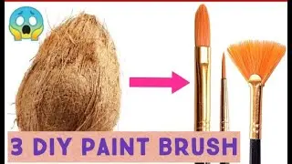 3 easy DIY paint brush | How to make paint brush at home | Best out of waste | Art with Pragya