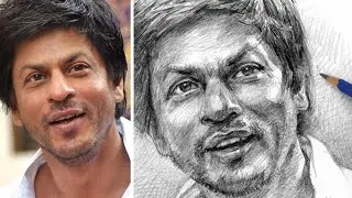 Drawing Shah Rukh Khan