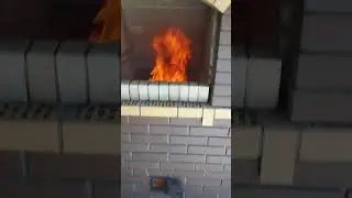 Мангал 🔥 с встроенным тандыром в комплексе барбекю 🍖🍗🥘 Первый розжиг