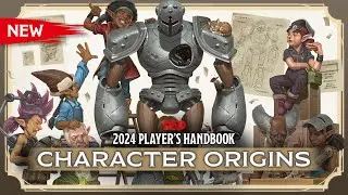 New Feats | Backgrounds | Species | 2024 Player's Handbook | D&D