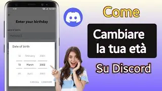 Come cambiare la tua età su Discord Mobile (nuovo 2023) |Modifica la data di nascita di Discord