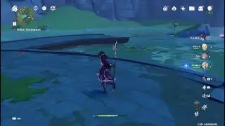 Genshin impact- Lingju pass Geo puzzle - column 1