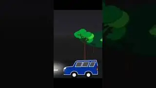 kartun animasi lucu pocong naik mobil