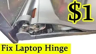 Broken Hinge Laptop - How to Fix