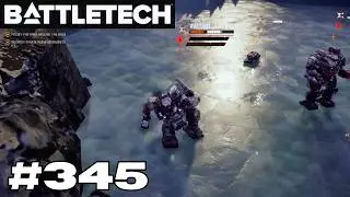 Let's Play BattleTech #345 Long Range Pirate Hunt, King Crab Missile Boat In Snow and Ice - Nice!