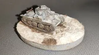 Покраска Pz38  Звезда 1:100