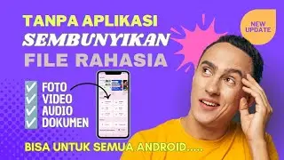 Cara menyembunyikan foto dan video di galeri semua android tanpa aplikasi tambahan 