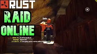 RUST V25 - RAID ONLINE! COMPLICADO E MUITO LUCRATIVO