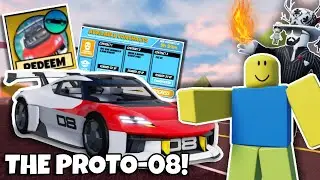 I got *EVERY ITEM* and the PROTO-08 in Roblox Jailbreak