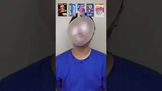 EATING VARIOUS BUBBLE GUM #asmr #mukbang #shorts