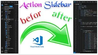 vscode sidebar/ How to show activity bar / Conquer your coding workflow 