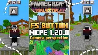How to Change Camera Quickly in Minecraft PE 1.20+ || Support MCPE 1.19 & 1.20+