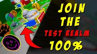 😲How To Join The TEST REALM (WORKING) in Bee Swarm Simulator Roblox