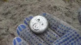 Search for treasures in the dunes with a metal detector