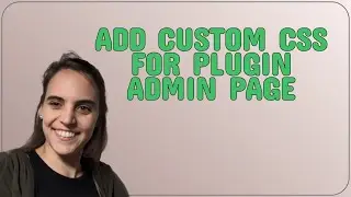 Wordpress: Add custom CSS for plugin admin Page
