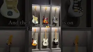 Come with me to the Fender Tokyo Flagship store! #fender #guitarstore #tokyo