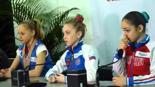 ЮЧМ 2014. Пресс-конференция после ПП (Радионова)