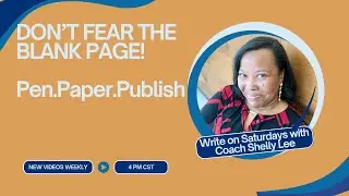Author Power Minute: Every Great Book Starts with a Blank Page — Encouragement for Aspiring Writers
