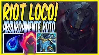 😂¡RIOT se VOLVIÓ LOCO con ESTOS ITEMS!😂NUEVO SION INMORTAL SUPPORT