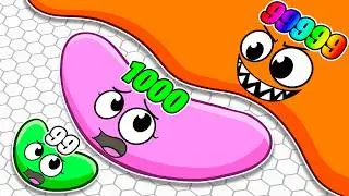 I Became The Biggest Slime To Eat MY FRIENDS In Roblox...