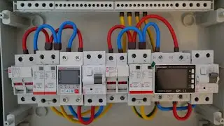 Tablou protectii monitorizare consum de energie pompa de caldura Daikin