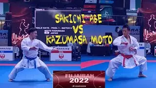 Sakichi Abe vs Kazumasa Moto | Male Kata Elimination | Fujairah 2022