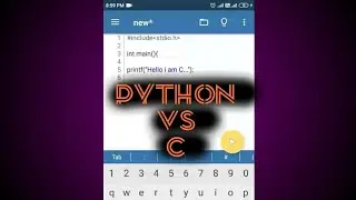 C vs Python || How Python is differ from C 😍 Basic Code 😎 Python⛄C