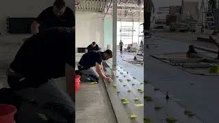 Укладка керамогранита 1200*200 