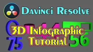 Davinci Resolve 3D Infographic Tutorial