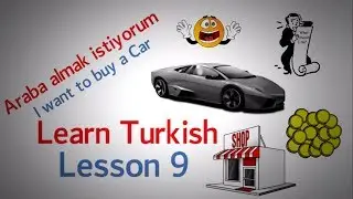 Learn Turkish Lesson 9 - Buying things phrases ( Part 1 )