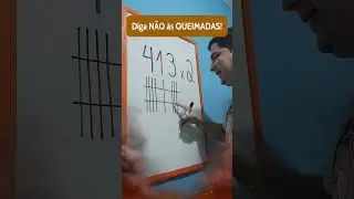 Diga NÃO às QUEIMADAS e aprenda com o Mr Bean da Matemática #shorts