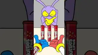 ?😱TADC Jax & Pomni Easy Skittles Magic Trick Tutorial Animation 8 