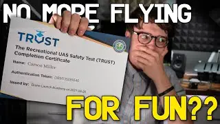 DON’T Fly Your Drone Without Taking The FAA’s New TRUST Test…or You Could Be FINED!!