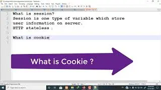 PHP | What is Session ? | What is Cookie ? | Real life example of Session & Cookie