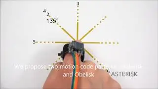 Asterisk and Obelisk: Motion Codes for Passive Tagging