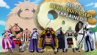 All 12 BLACKBEARD PIRATE Devil Fruit Users Explained!.. One Piece