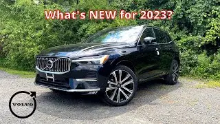 2023 Volvo XC60 B5 AWD ULTIMATE - REVIEW and POV DRIVE - NEW Themes for 2023!