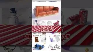 Sofa speed modeling timelapse - Sketchup Style Megapack