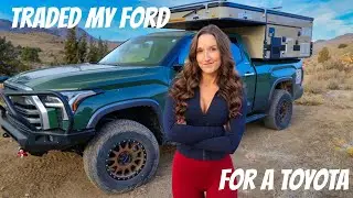 Ultimate Toyota Tundra Build for Camping and Off Roading 4x4 with Four Wheel Truck Camper